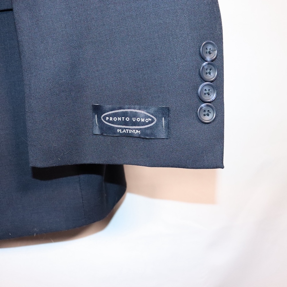NWT Pronto Uomo men's blue blazer - Picture 7 of 9